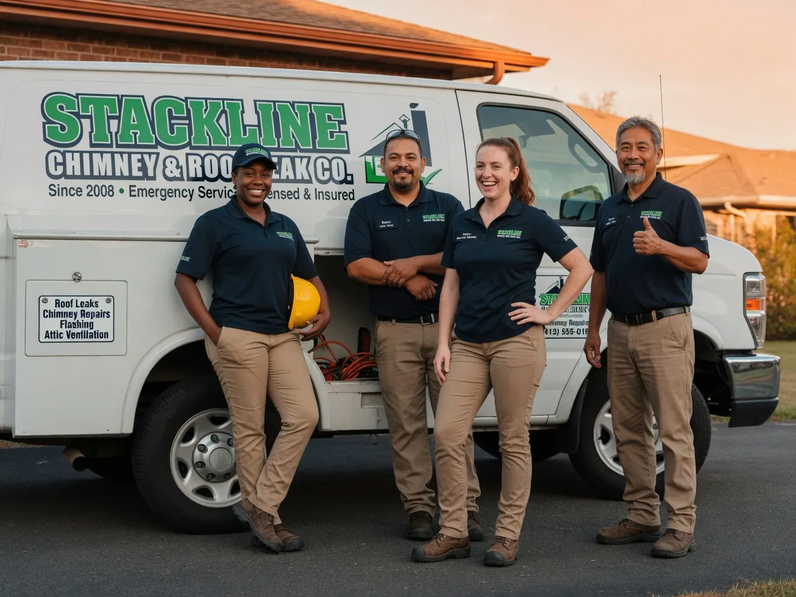 Chimney flashing repair company in Colchester, CT